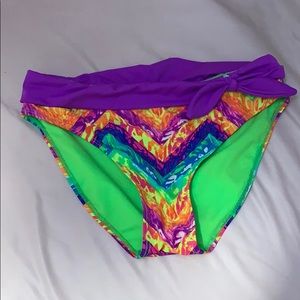 BREAKING WAVES Multicolor swim bottoms NEW W TAGS
